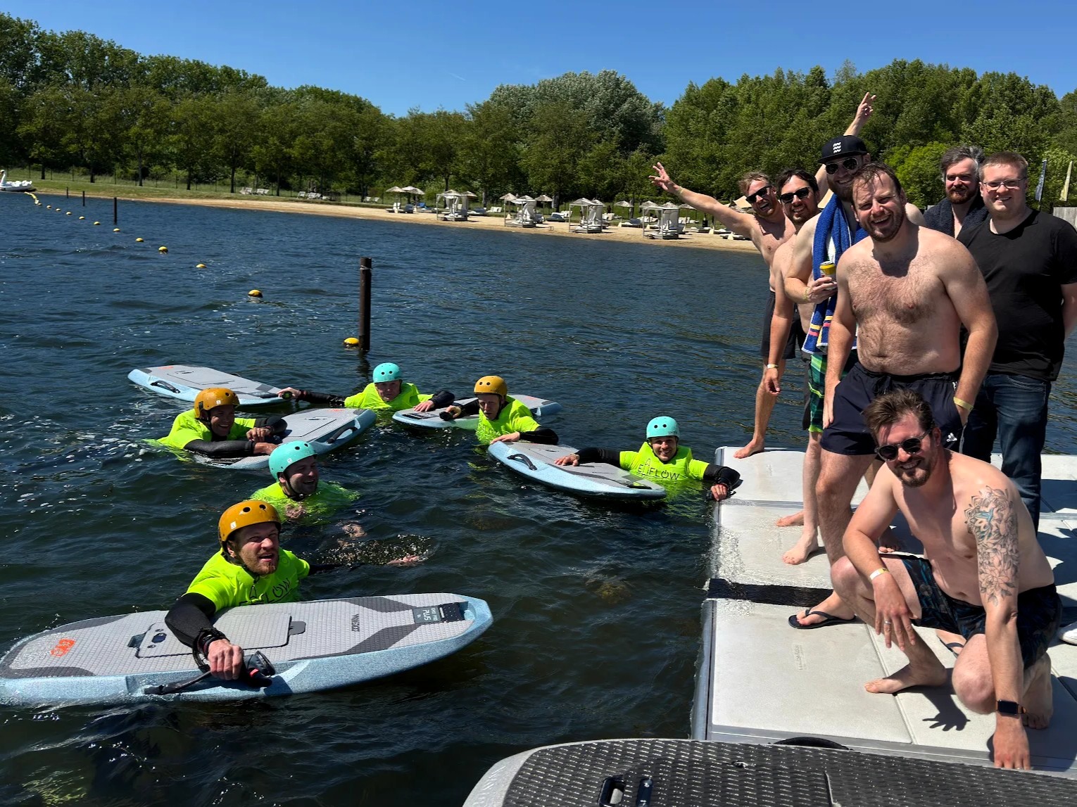 Actief groepsuitje Limburg bij E-flow